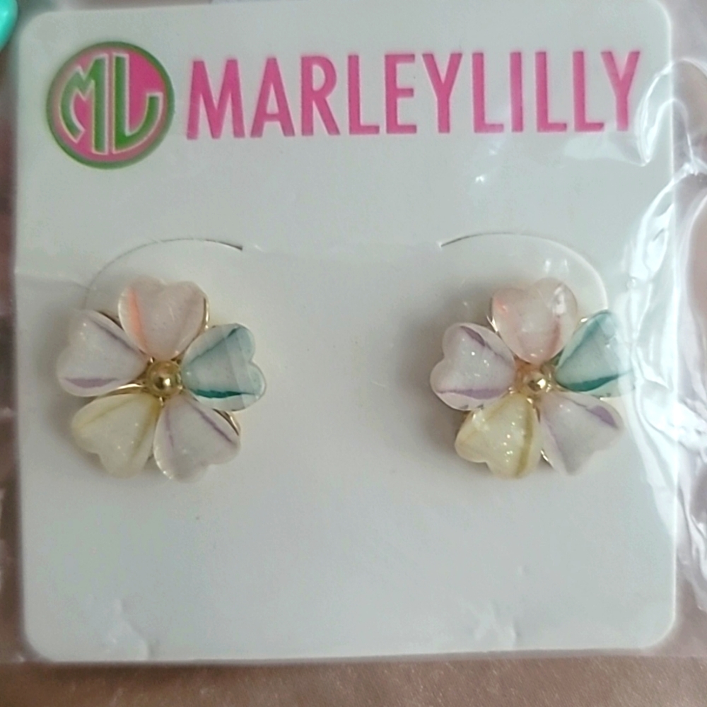 Spring Stud Earrings Pastel